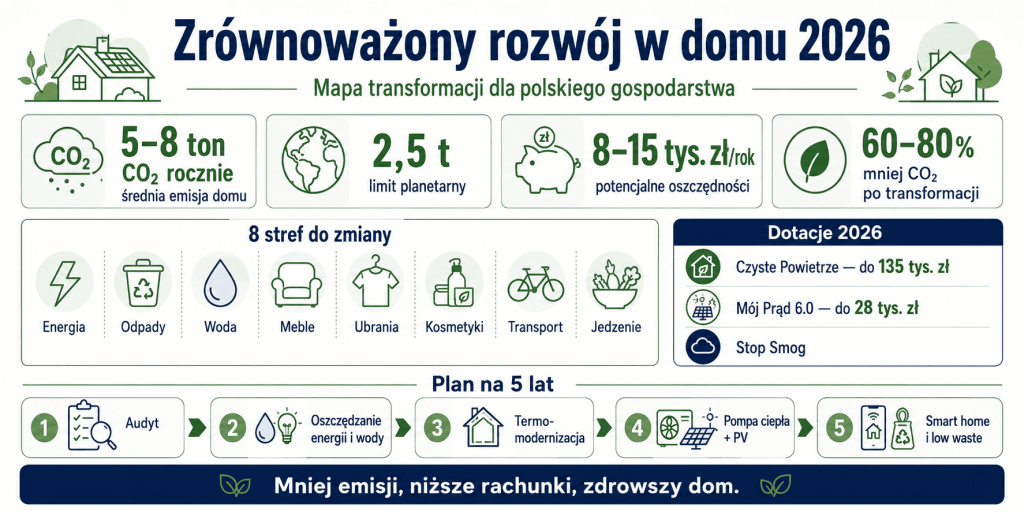 Fotowoltaika dla domu 2026 — koszty, zwrot, dotacje
