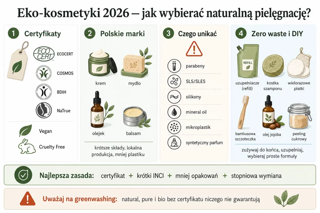 Eko-kosmetyki 2026 — top naturalne marki w PL
