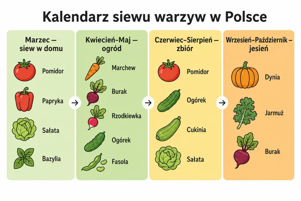 Ogród warzywny — jak zaplanować i zacząć 2026