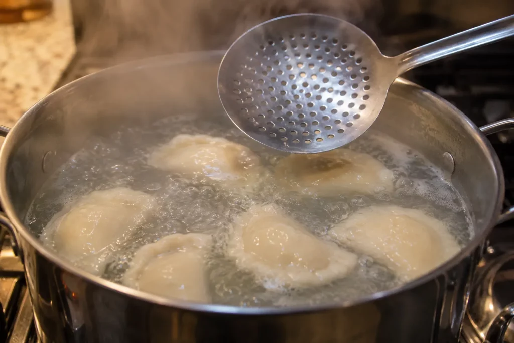 Pierogi ruskie z polskim twarogiem od podstaw