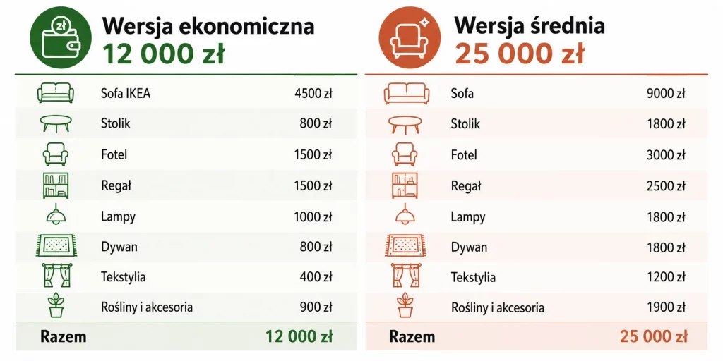 Salon 2026 — jak urządzić nowoczesny