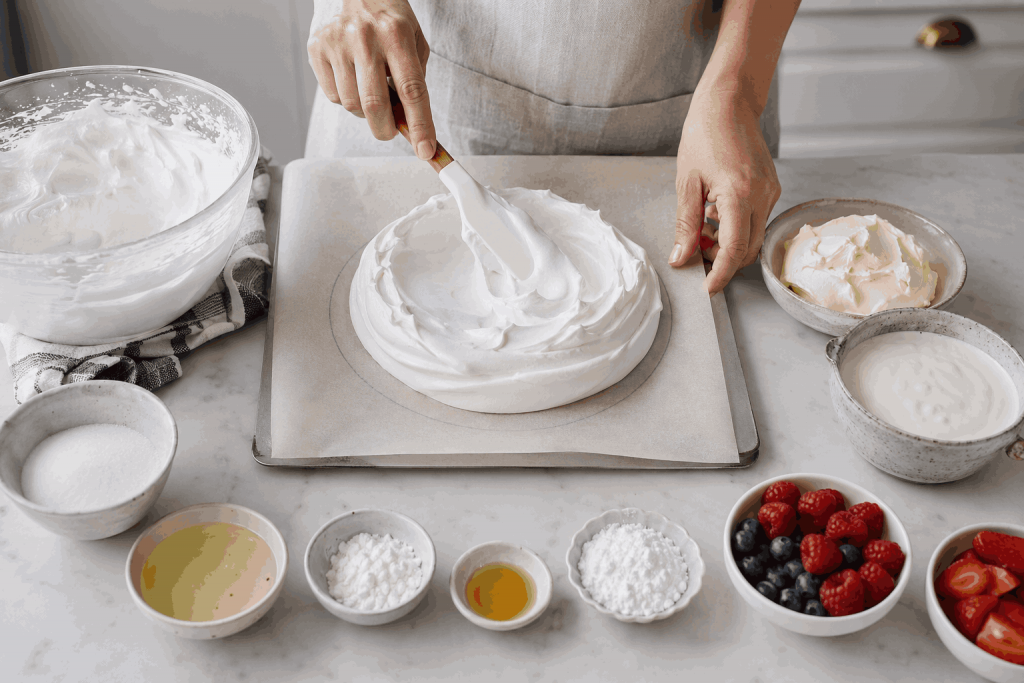 Beza Pavlova z kremem mascarpone — przepis i triki na idealny deser