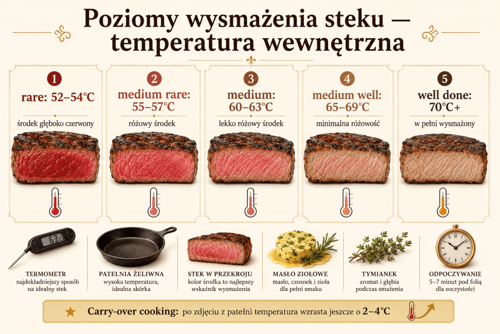 Grzyby do steka — szybki przepis