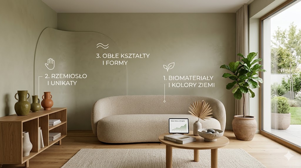 Trendy wnętrzarskie 2026 – co będzie modne w polskich domach i mieszkaniach