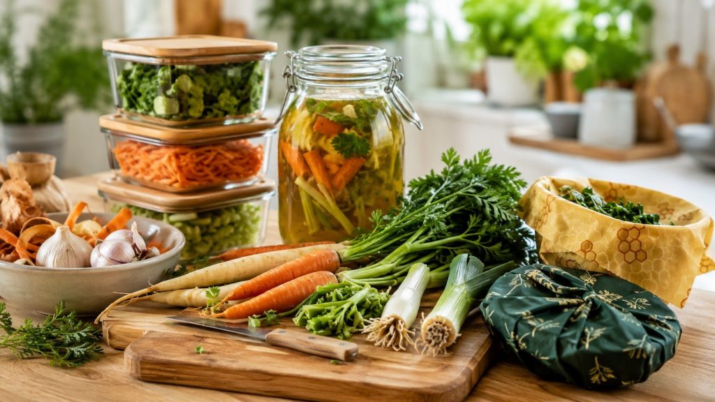 Zero waste w codziennym gotowaniu: plan kuchni, zakupów i resztek na 2026
