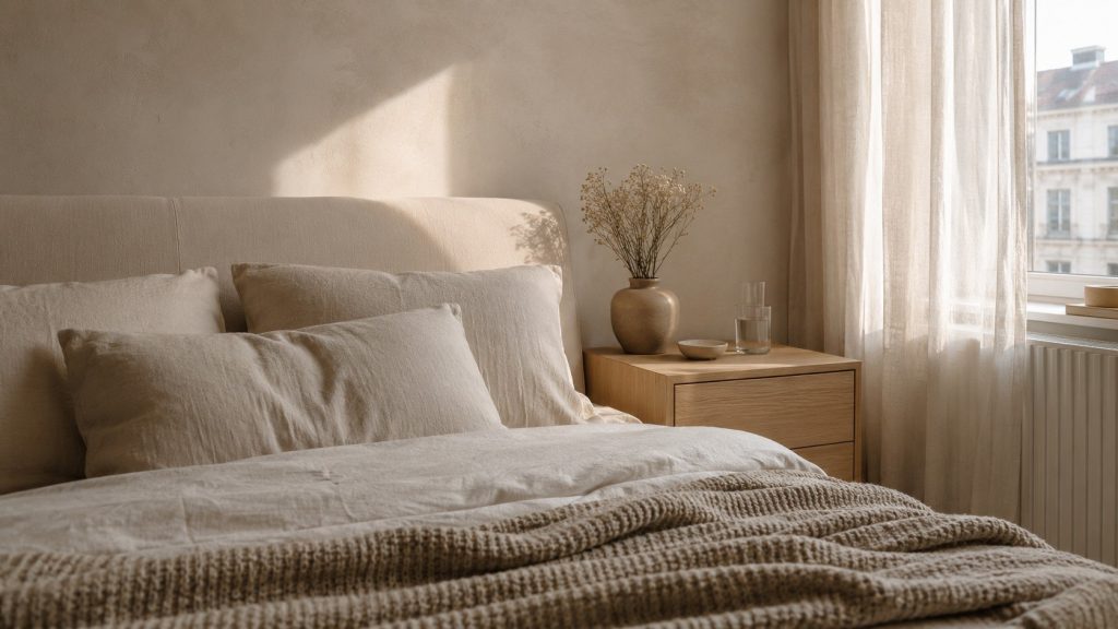 Soft minimalism w polskim mieszkaniu: mniej rzeczy, więcej tekstury i światła