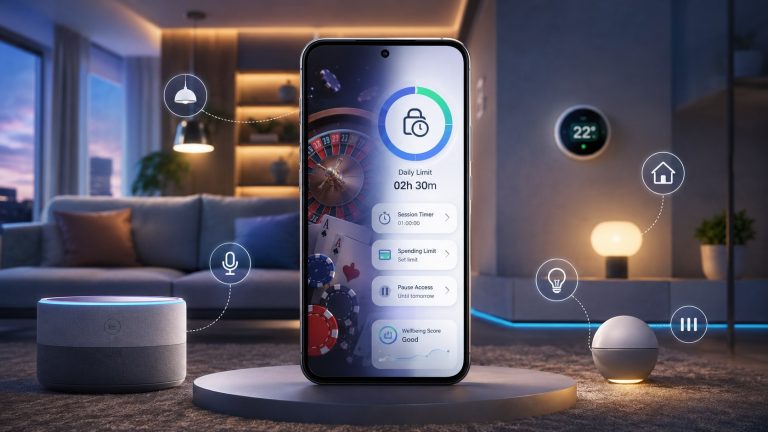 Inteligentny dom a cyfrowe nawyki 2026: jak technologia wpływa na hazard online i kontrolę Technologia smart home ułatwia życie, ale stały dostęp do sieci sprzyja też hazardowi online. Jak w 2026 zachować kontrolę nad cyfrowymi nawykami i sprawdzić legalność kasyna w oficjalnym rejestrze ochrony graczy.