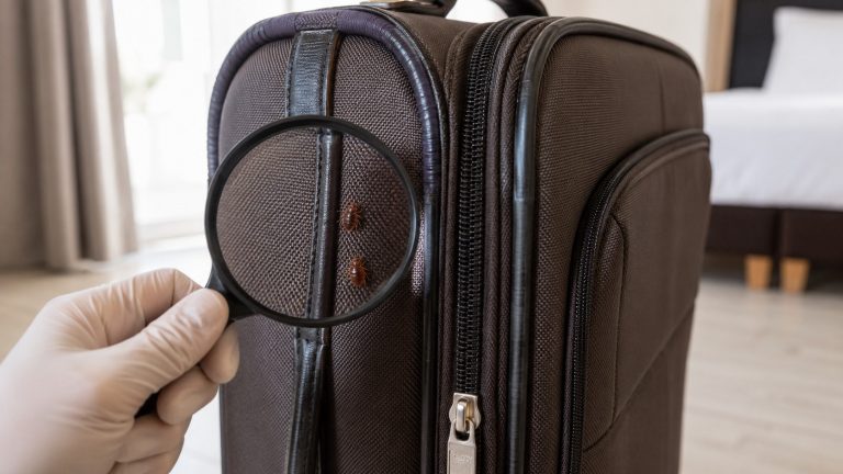 Pluskwy lub karaluchy po powrocie z wakacji — pierwsze 24 godziny decydują Pluskwy w walizce po wakacjach mogą trafić do domu w szwach bagażu i ubraniach. Sprawdź, jak odizolować walizkę, wyprać rzeczy, użyć suszarki i kiedy zamówić dezynsekcję. Co zrobić krok po kroku? Już