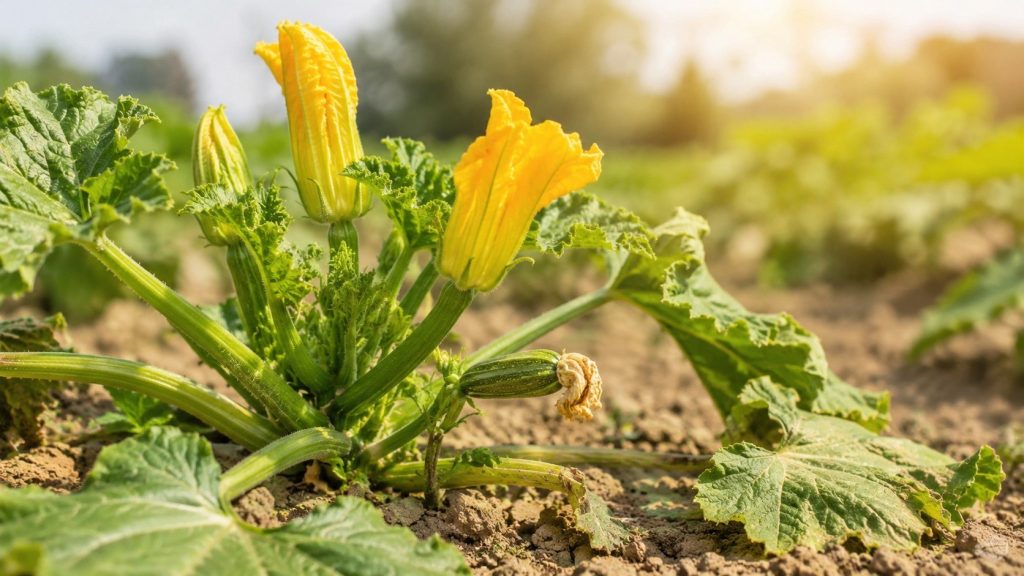 Dlaczego cukinia kwitnie, ale nie zawiązuje owoców? Zapylanie, kwiaty i upał latem