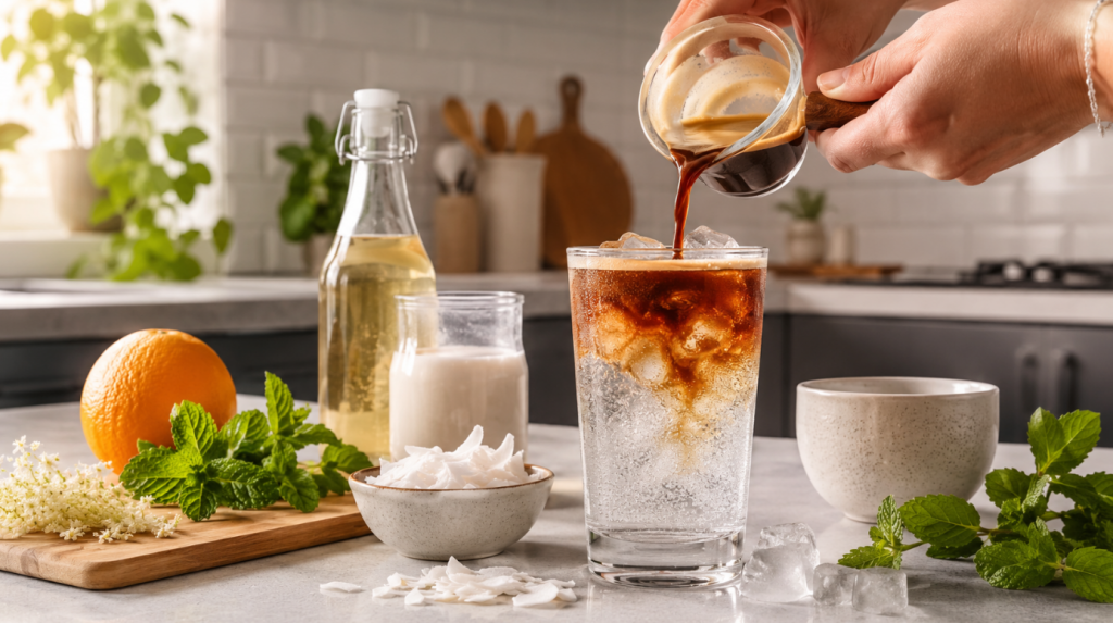 Cold brew tonic