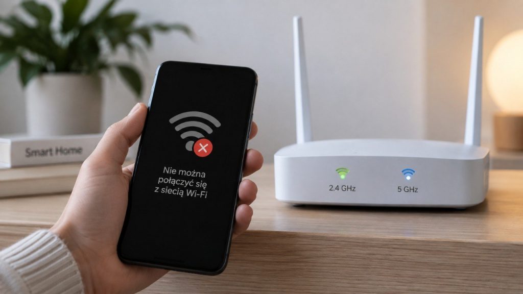 Smart urządzenie nie łączy się z nowym routerem? Problemem może być 5 GHz, nie sam sprzęt