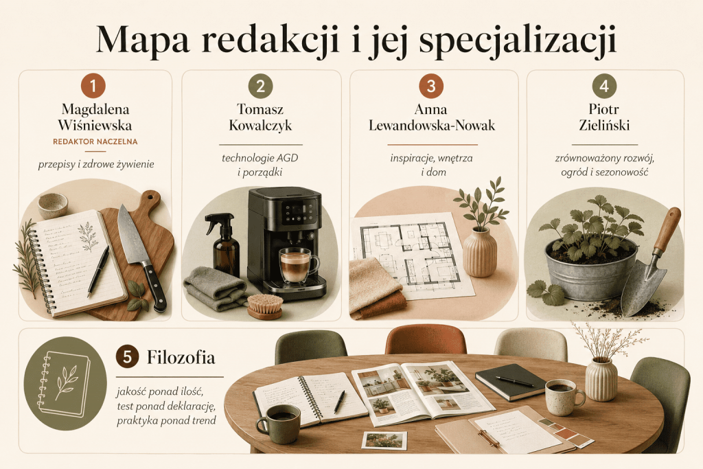 Nasi szefowie kuchni i redakcja: kto tworzy serwis