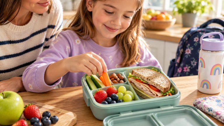Drugie śniadanie do szkoły powinno łączyć białko, produkty pełnoziarniste, warzywa lub owoce i wodę. Sprawdź, jak przygotować sycący lunchbox dla dziecka na kilka godzin nauki.