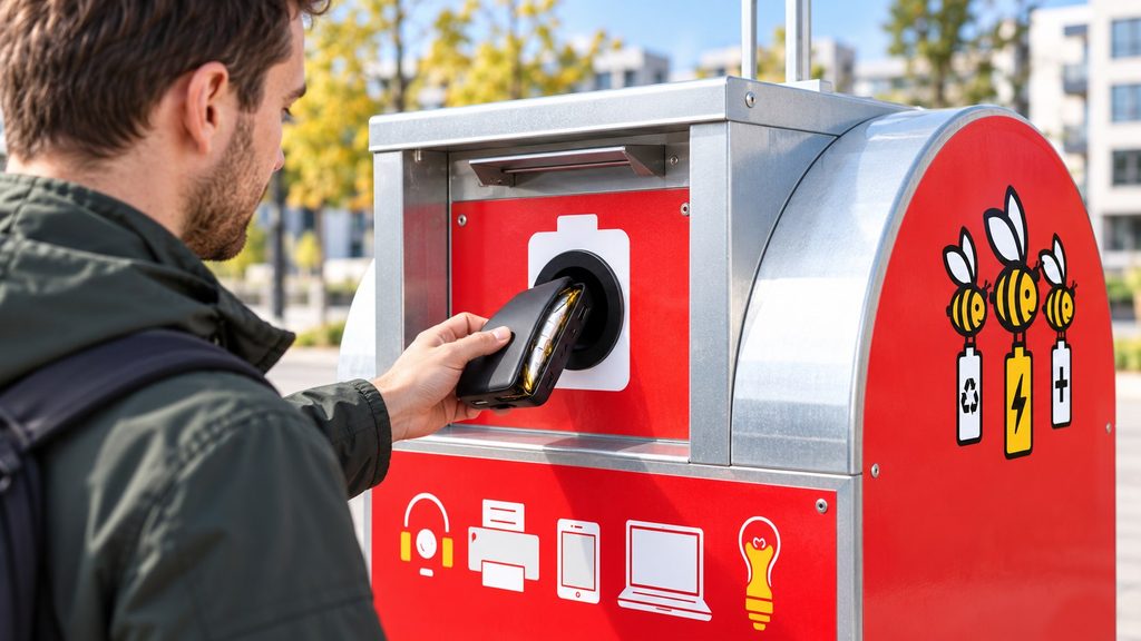 Spuchnięty powerbank po wakacjach: gdzie go oddać i dlaczego nie wolno wrzucać go do kosza