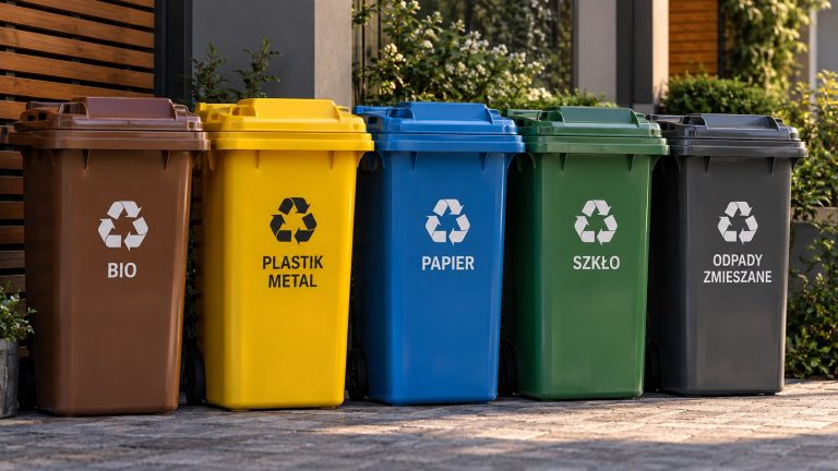 Paragon, ręcznik papierowy, zatłuszczony karton i karton po mleku: sprawdź właściwy pojemnik, zasady segregacji w Polsce i błędy, przez które papier nie trafia do recyklingu.