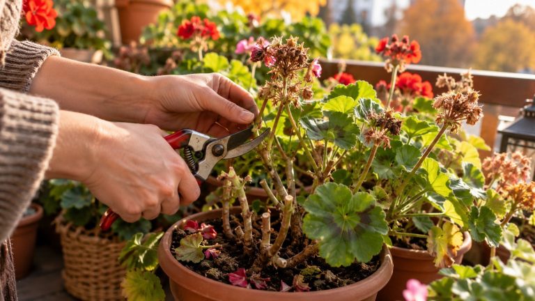 Pelargonie po sezonie można przechować bez piwnicy. Sprawdź, jak je przyciąć, gdzie postawić donice, jak podlewać zimą i kiedy przygotować rośliny na balkon wiosną.