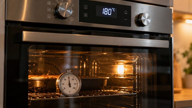Piekarnik pokazuje inną temperaturę niż termometr? Sprawdź, czy różnica 10, 20 lub 30°C jest normalna, jak wykonać pomiar i kiedy potrzebny jest serwis.