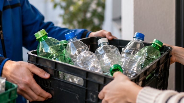 Zwrot butelek kurierowi Frisco działa w sześciu miastach i Trójmieście. Sprawdź limit dwóch worków, zasady pakowania, wyłączenia i termin odzyskania kaucji.