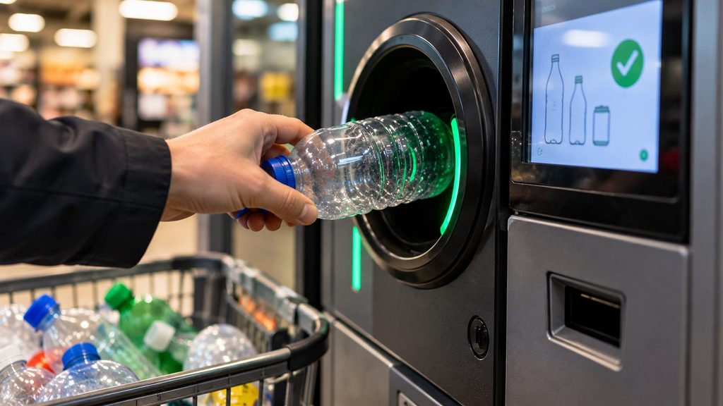 Automat kaucyjny jest pełny lub nie działa. Czy sklep musi przyjąć butelki i oddać pieniądze